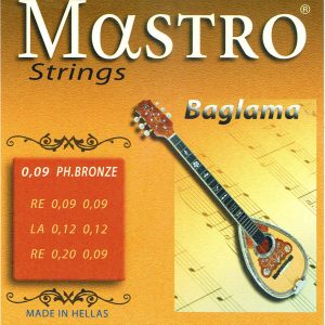 Χορδές Mastro Μπαγλαμά Bronze 0,09 Set