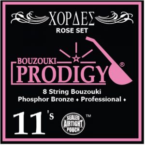 PRODIGY Rose 11s Xορδές 4Χορδου Μπουζουκιού Phosphor Bronze Set