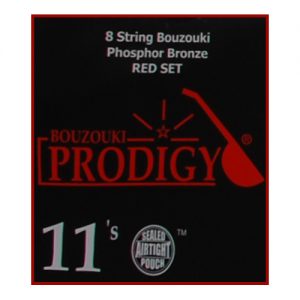PRODIGY Red Set 11’s Xορδές 4Χορδου Μπουζουκιού