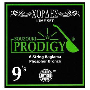 PRODIGY Lime 9s Xορδές Μπαγλαμά Phosphor Bronze