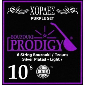 PRODIGY Purple 10s Xορδές 3χορδου Μπουζουκιού/ Tζουρά