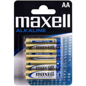 Αλκαλικές Μπαταρίες Maxell AA BL. 4τμχ (LR06)