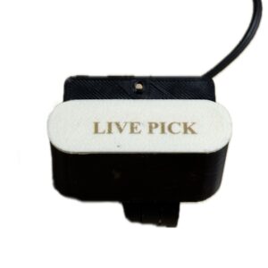 Ενεργός Μαγνήτης LIVE PICK OT-2 σε λευκό/μαύρο χρώμα