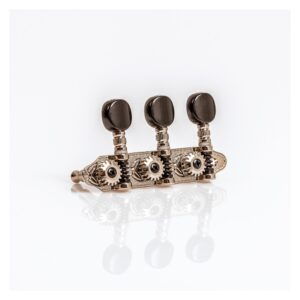 Κλειδιά Grover Nickel με Μαύρα Buttons 3+3 για Mπαγλαμά/Τζουρά